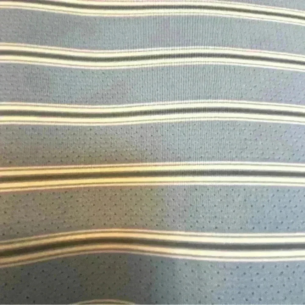 Nike Golf Fit Dry shirt, XL light blue color with white and gray strips EUC